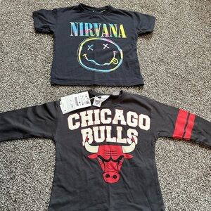 ZARA BUNDLE 2 graphic tees